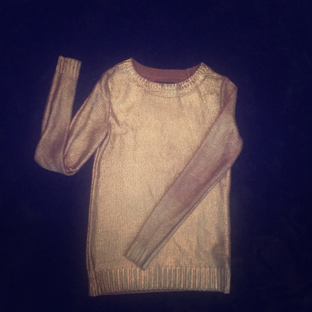 Rock & Republic Gold Sweater